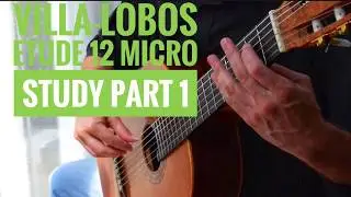 Villa-Lobos Etude 12 Micro Study Part 1