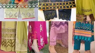New Daman design 2025 || Stylish Chaak and Daman designs || Kameez ghera chak design