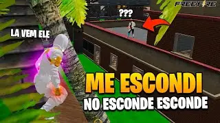 ME ESCONDI EM UM LUGAR ABSURDO NO ESCONDE ESCONDE DO FREE FIRE