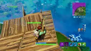Fastest Standard Builder on Console/ Taking The High Ground From The Enemy (Fortnite Battle Royale)