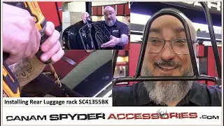 Показать Chrome - Установка - Артикул 41355BK - RT 2020 и новее/F3 LTD 2016 и новее - Задний бага...
