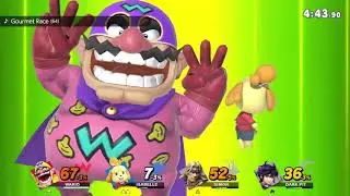 SSBU - Xander (Wario) vs. ShadeLRK (Isabelle) vs. CPU (Simon) vs. CPU (Dark Pit)