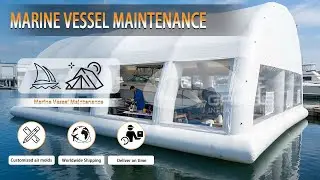 GAUSS Marine Repair Tent ⚓ | Reliable Shelter for On-Water Maintenance