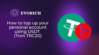 EN How to top up your personal account Evorich using USDT (Tron TRC20)