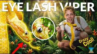 Why Does This Deadly Snake Have Eyelashes?!