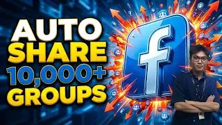 Auto Share Facebook Posts to 10,000 Groups | How to Automatically Share Posts to Facebook Groups