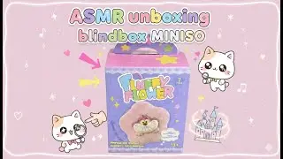 ASMR Unboxing Miniso Blindbox: Fluffy Flower Edition 🌸✨