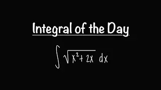 Integral of the Day 6.23.25 | Trig Sub & Boomerang!?!| Integration Tutorials | Math with Professor V