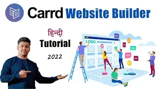 Carrd Website Builder Tutorial Hindi (2022) 🔥 - Easy Way to Build a Website