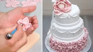 Elegant Wedding Cake | How To Make by Cakes StepByStep