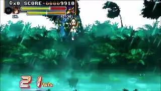 Fight'N Rage - Gal advanced throw edge combo - grab into jump cancel into air chain x3 filler