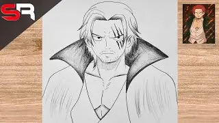 How to draw Shanks Anime | Very easy and step by step