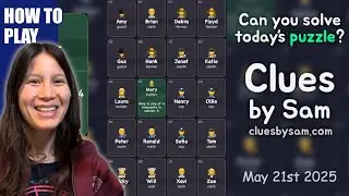 Clues by Sam - a daily logic puzzle | Tutorial & Example