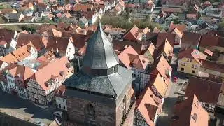 Grebenstein Altstadt und ihre T&uuml;rme.