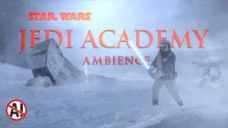 Star Wars Jedi Academy Hoth Ambience | Calm Soundtrack, Movie Sounds, Winter Storm White Noise