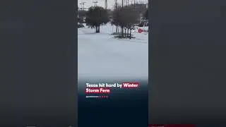 Texas hit hard by Winter Storm Fern
