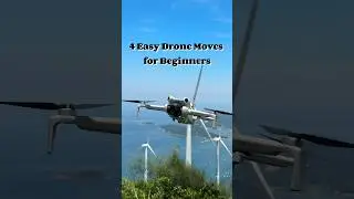 New to drones? Try out these 4 beginner moves for cinematic footage ✨DJI Mini 4 Pro