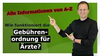 So funktioniert die Gebührenordnung für Ärzte (GOÄ)