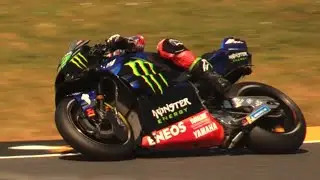 Yamaha YZR-M1 MotoGP Bike 2025 at Mugello Circuit (Action, Mistakes & Raw Audio)