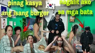 Life in Korea🇰🇷🇵🇭.| PINAGKASYA NAMIN ANG ISANG SET NA BURGER.NAGALIT AKO SA MGA BATA.