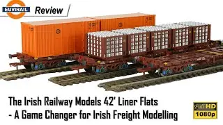 Review: Irish Railway Models CIE/IR 42&rsquo; Liner Flats Triple Pack IRM1050UN