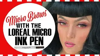 HOW TO | MICRO INK PEN | MICRO BROWS | EYEBROWS | BETTER THAN MICRO BLADING? | LOREAL | DRUGSTORE