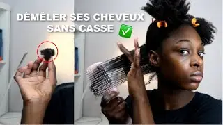 DÉMELER SES CHEVEUX CRÉPUS 4C FACILEMENT SANS CASSE !