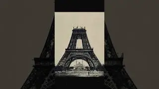 Будівництво Ейфелевої вежі, 1887-1889 #EiffelTower #Construction #History #Paris #Landmark #Gustave