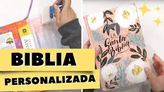 📖 ¡BIBLIA personalizada! Cómo PINTAR y DECORAR tu Biblia 🎨