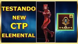 TESTES CTP ELEMENTAL Wanda & CIA - Marvel Future Fight