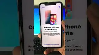 Como configurar um iPhone novo sem colocar conta
