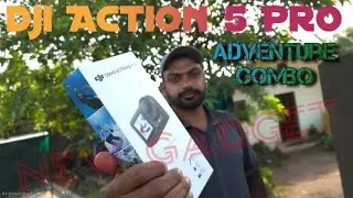  Unboxing Dji Action 5 Pro 📷 Adventure Combo 😎 New Gadget 