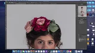 Full Image Edit- Liquify Hair Touch Up Flower Girl