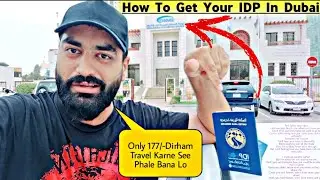 RTA Fees 177/-AED IDP 🇦🇪 Dubai Double Driving Licence Apply Today (Eligiblity/ DOCUMENTS & TRAVEL ?
