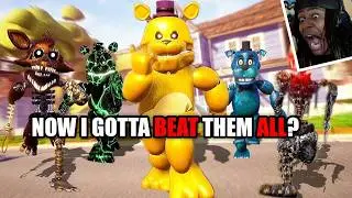 HELLO NEIGHBOR: I FOUGHT EVERY ANIMATRONIC AT ONCE?! (IMPOSSIBLE)