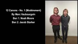 12 Canons - No. 1 (Modérement)