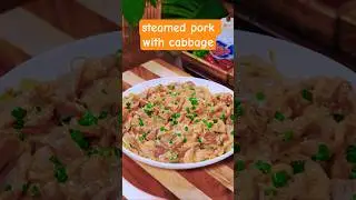 For postpartum confinement meals, just make this steamed pork with cabbagelike #shorts #food #cook