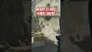 Ancient (T side) - Temple Smoke  📝 #cs2 #cs2tutorial #cs2lineups