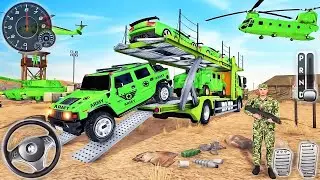 US Army Transport Simulator 3D Truck Transporter Cargo Truck Driver - Android Gameplay