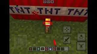 Minecraft The zombie TNT stunt