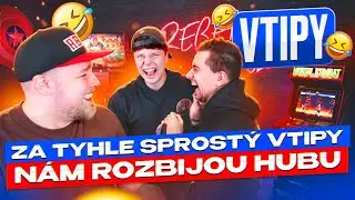 ZA TYHLE SPROST&Yacute; VTIPY N&Aacute;M ROZBIJOU HUBU 😅😂 - VTIPY #78 @mattemwow @JakubDestro