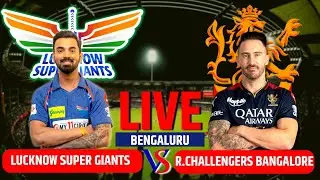 Live: RCB Vs LSG, Match 15, Bangalore | IPL Live Score & Commentary | Bangalore Vs Lucknow | Inngs 2