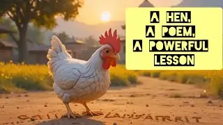 THE HEN WHO WROTE POETRY | A FUNNY VILLAGE TALE#MotivationalStory#Punjabistories @comedywithmotive 
