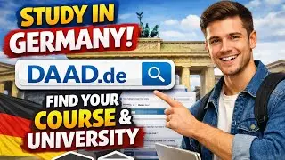 How to Find Your Desired Courses and Universities on DAAD.de | Study in Germany