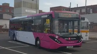HD 1080P Turbo Whistle First Potteries Alexander Dennis Enviro 200 MMC 67158 (YX66 WFR)