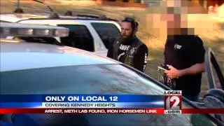 Iron Horseman link in meth lab arrest