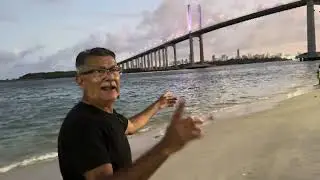 BANHO NOTURNO NA PRAIA DA REDINHA NATAL RN