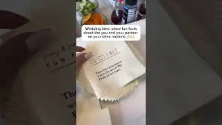 Unique Wedding Reception/Cocktail Hour Ideas