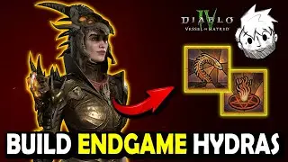 🔥 La Build de Hechicera MÁS FUERTE de la Temporada 9 | Diablo 4 Hidras