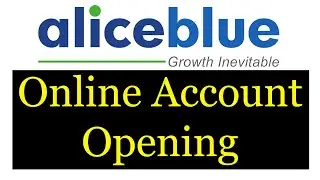 Aliceblue Broker account open online proccess ( hindi ) - sharmastocks